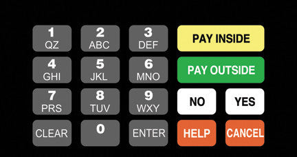 T50064-80 - ADA Crind Keypad Overlay Sinclair
