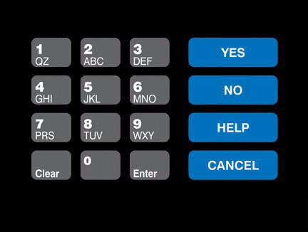 T18724-85 - Tosco Crind Keypad Overlay