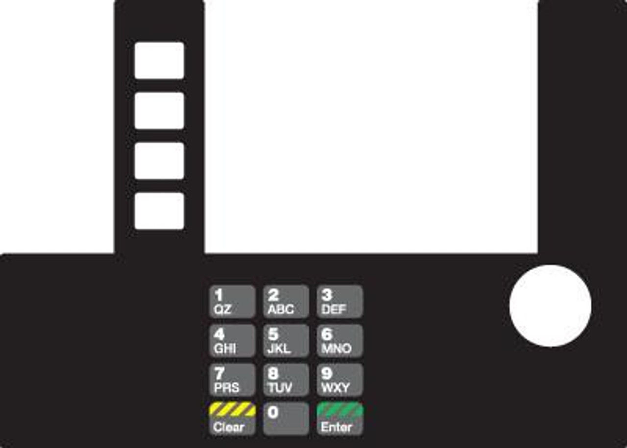 T50038-SX - Infoscreen Keypad Overlay