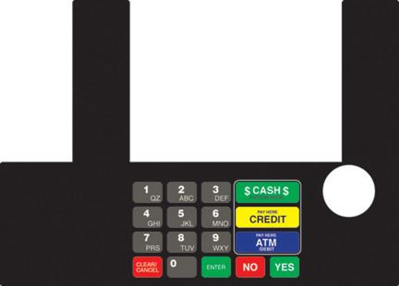 T50038-91 - Infoscreen Keypad Overlay