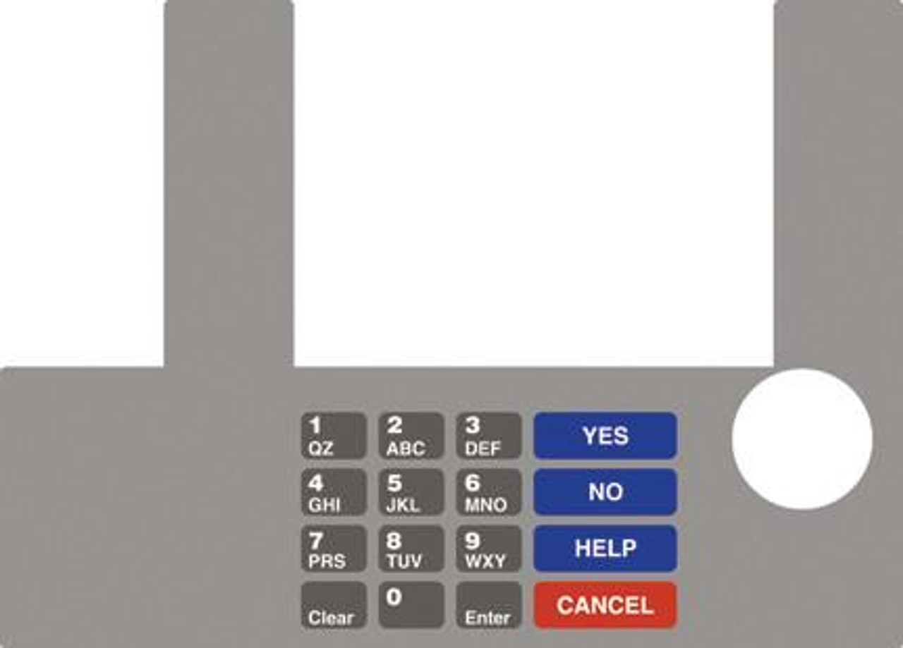 T50038-78 - Infoscreen Keypad Overlay