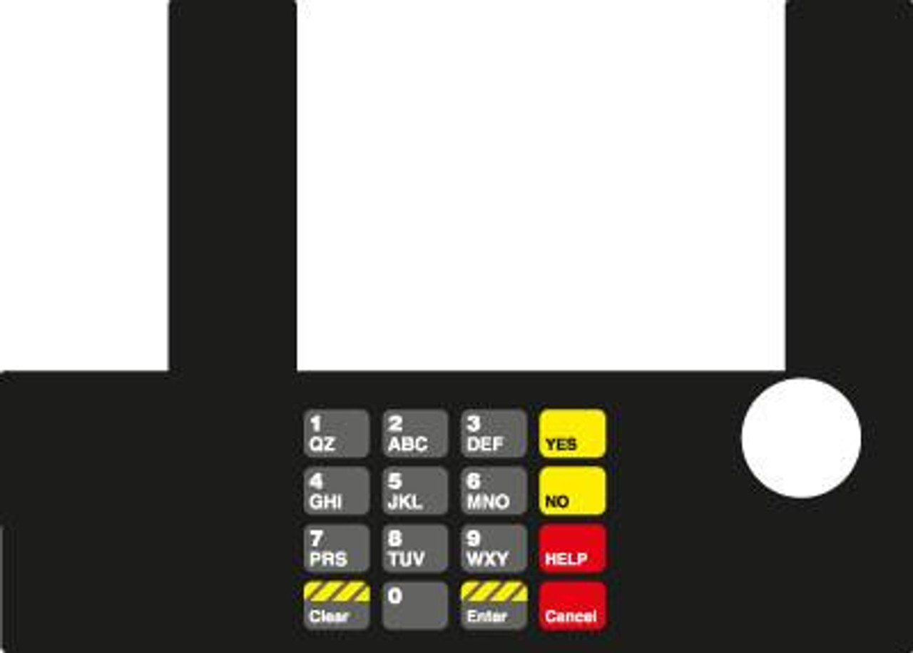 T50038-56 - Infoscreen Keypad Overlay