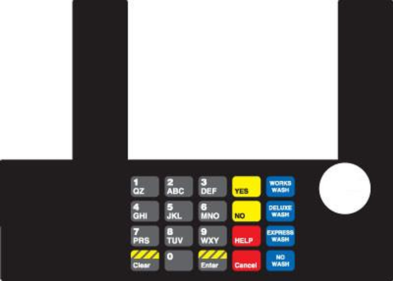 T50038-55 - Infoscreen Keypad Overlay
