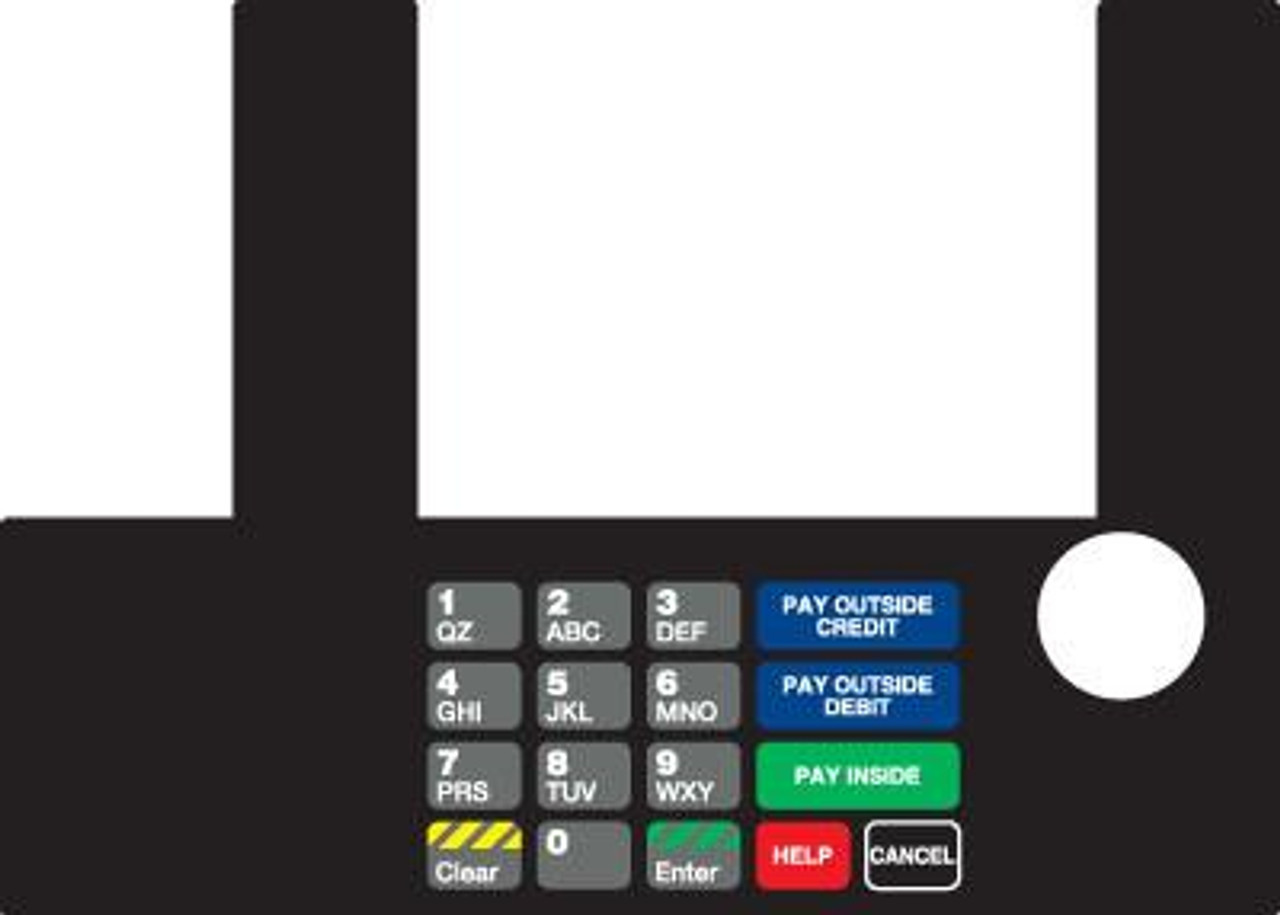 T50038-50 - Infoscreen Keypad Overlay