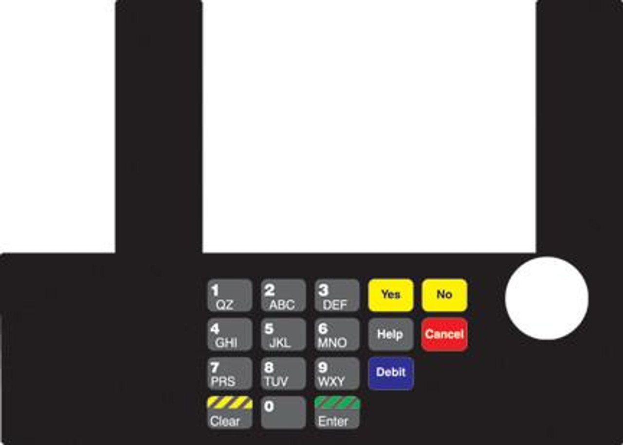 T50038-49 - Infoscreen Keypad Overlay Shell