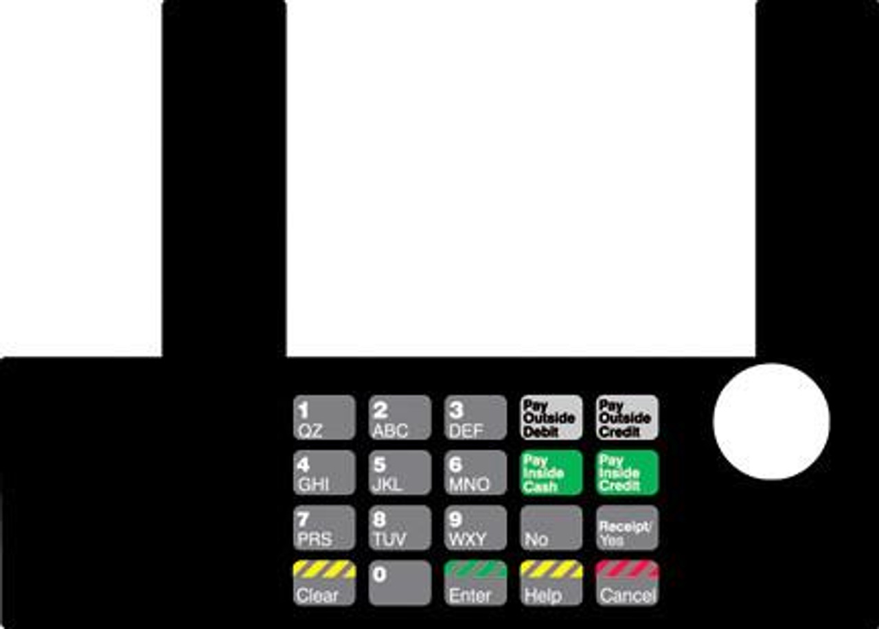 T50038-40 - Infoscreen Keypad Ovelray