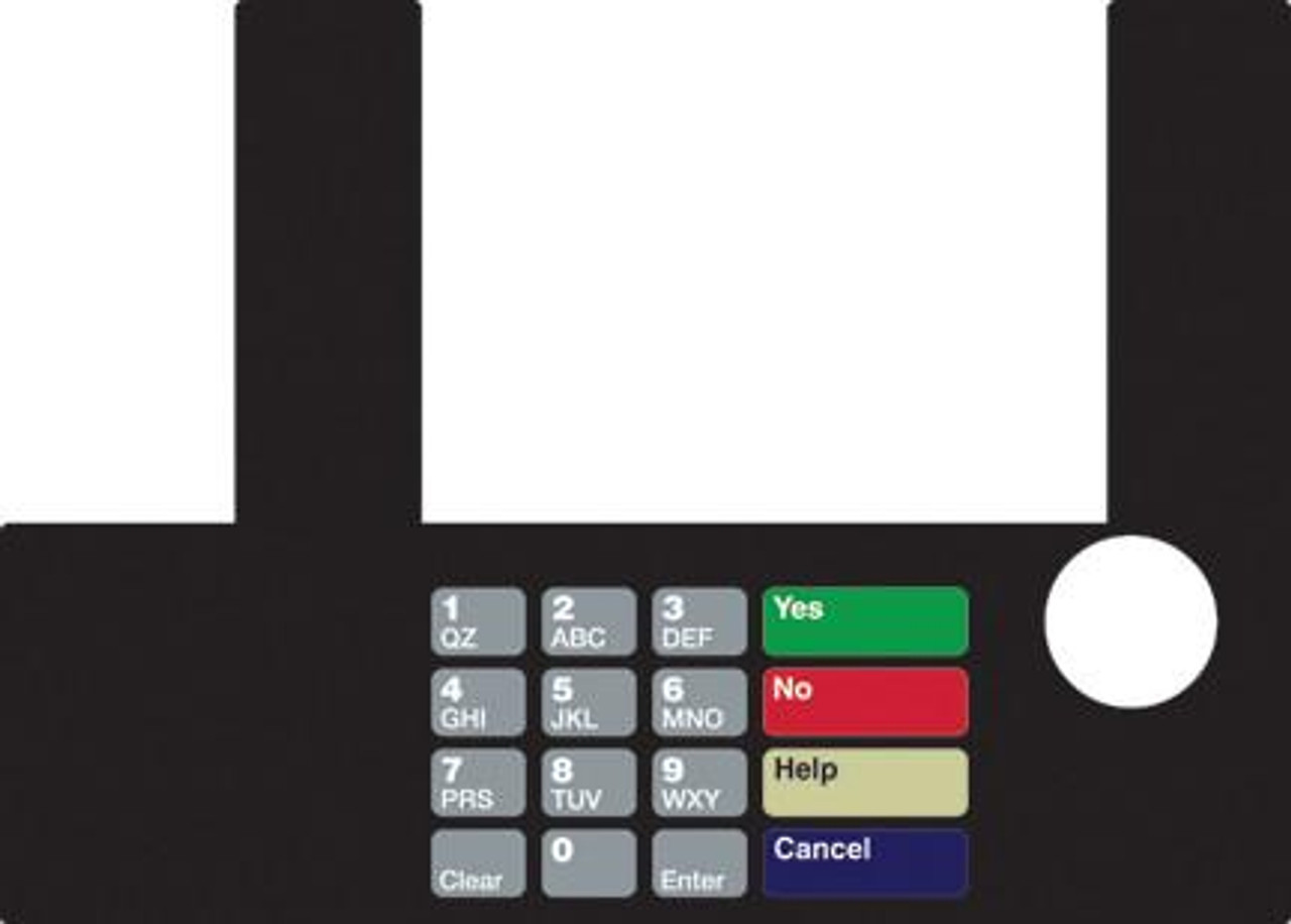 T50038-39 - Infoscreen Keypad Overlay Sunoco