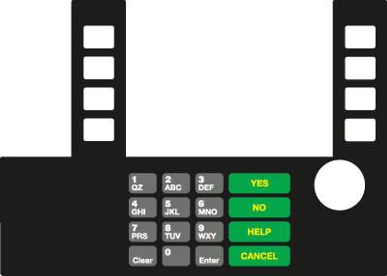 T50038-3002 - Infoscreen Keypad Overlay