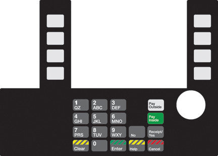 T50038-161 - Infoscreen Keypad Overlay