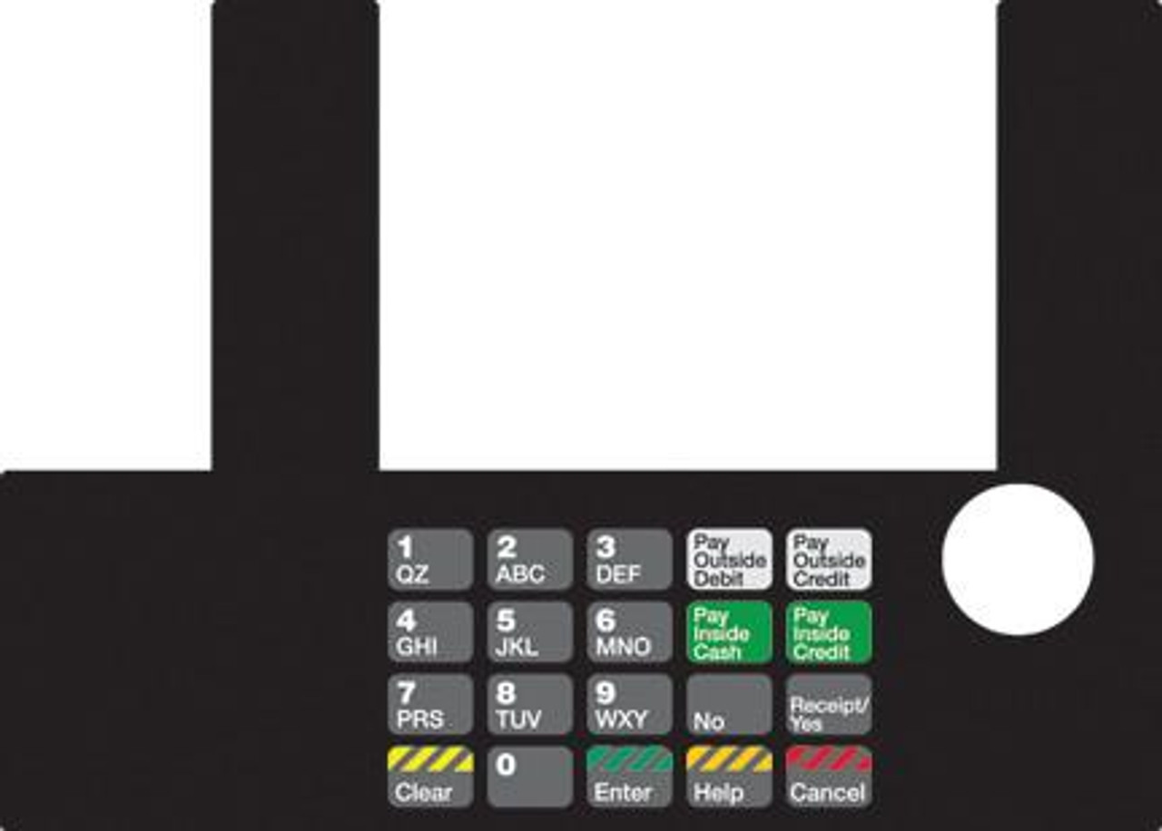 T50038-158 - Infoscreen Keypad Overlay