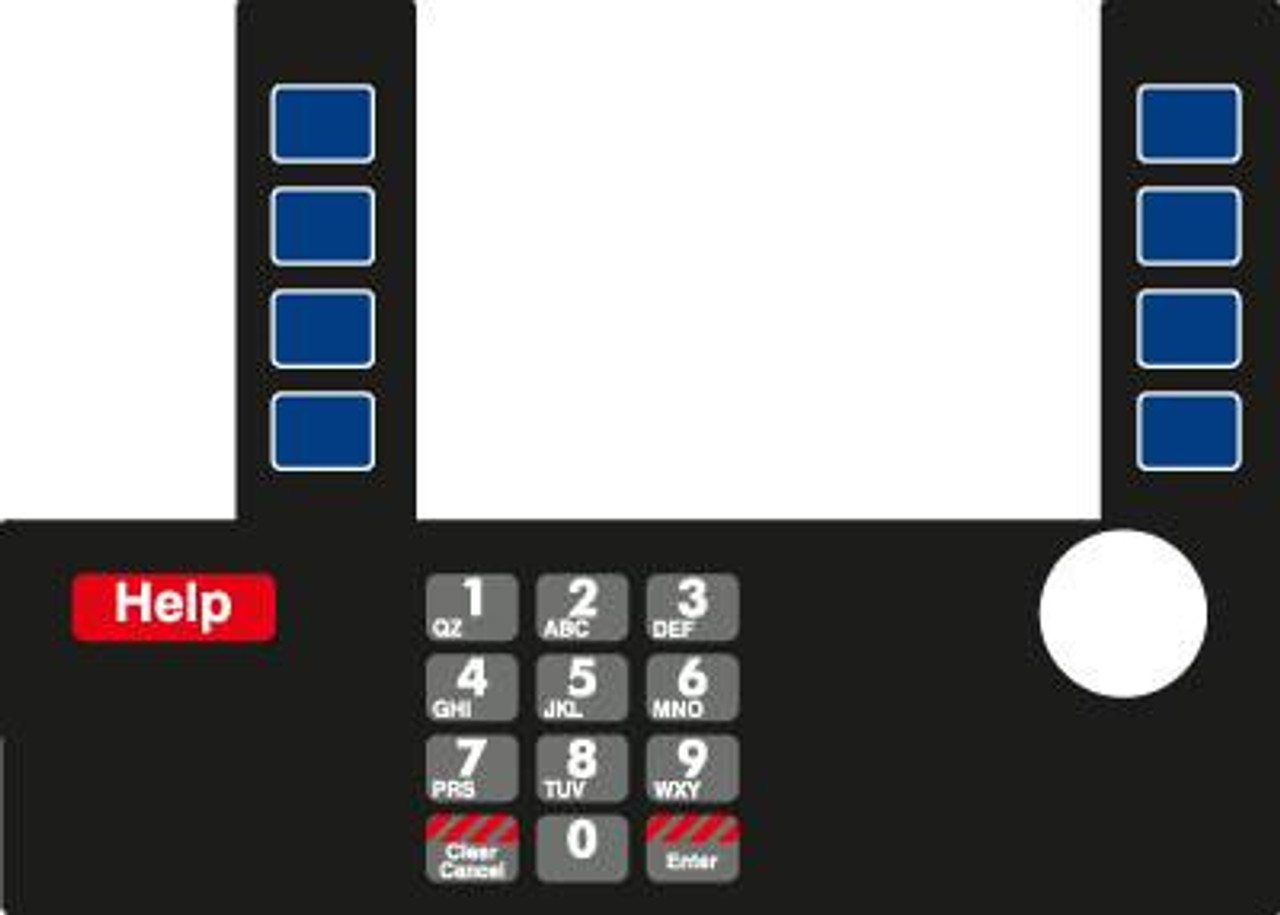 T50038-136 - Infoscreen Keypad Overlay