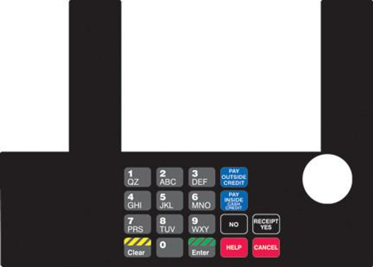 T50038-1121 - Infoscreen Keypad Overlay SInclair