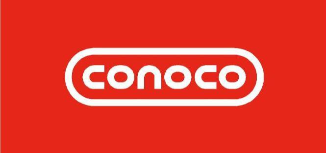 W02755-G426 - Lower Door Decal - Wide Frame - Conoco
