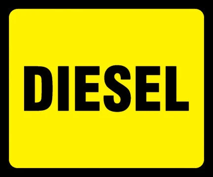 OR-DIESEL - Octane Rating Decal