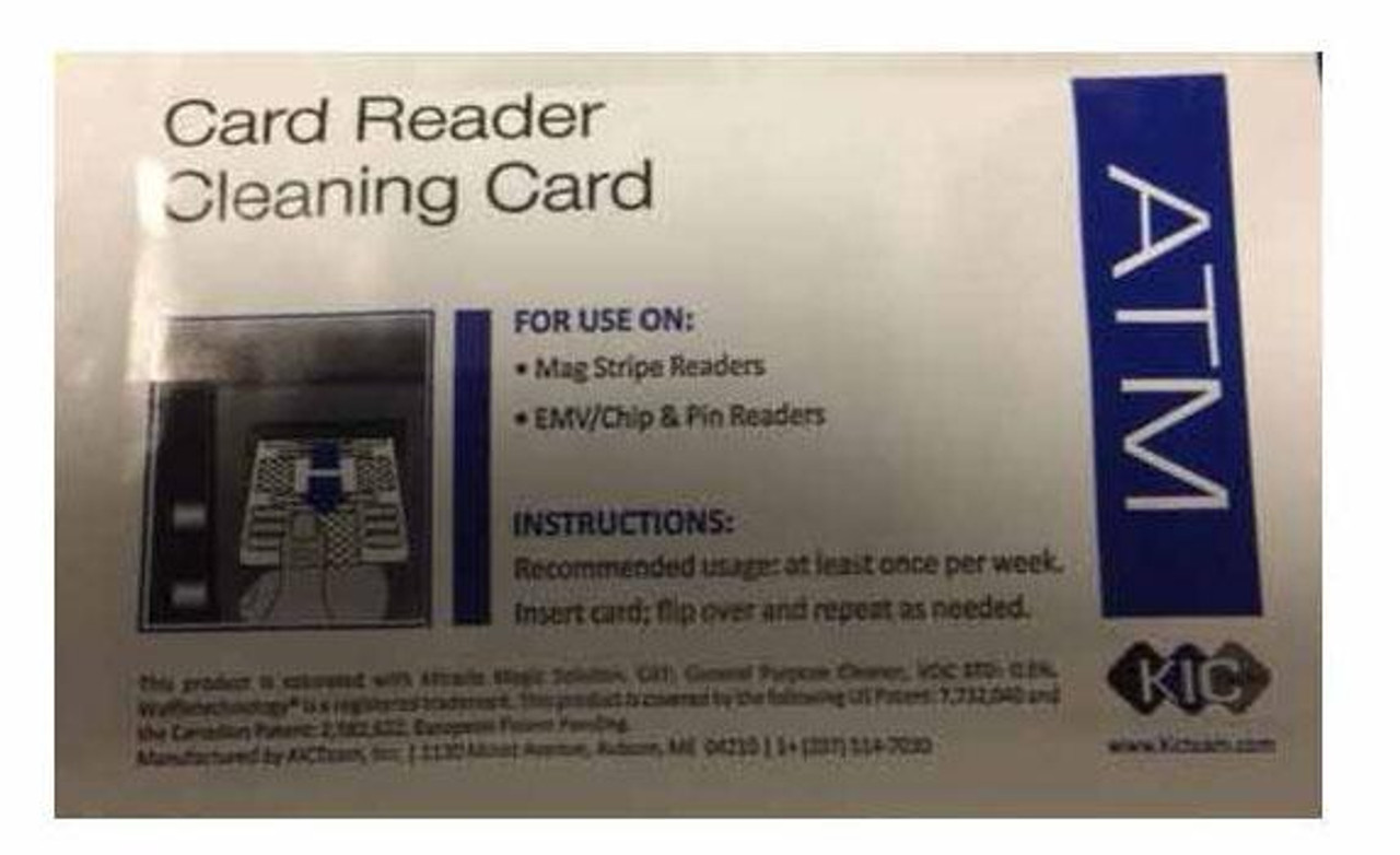 M10686 - Card Reader Cleaning Card - with Miracle Magic (Non-IPA)