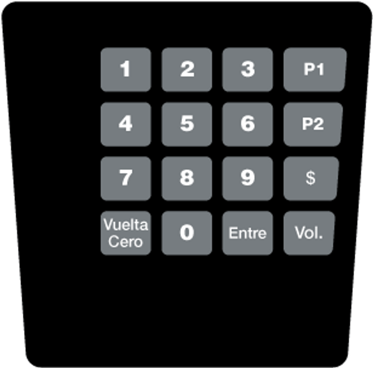 ENE1705G005 - Keypad Overlay