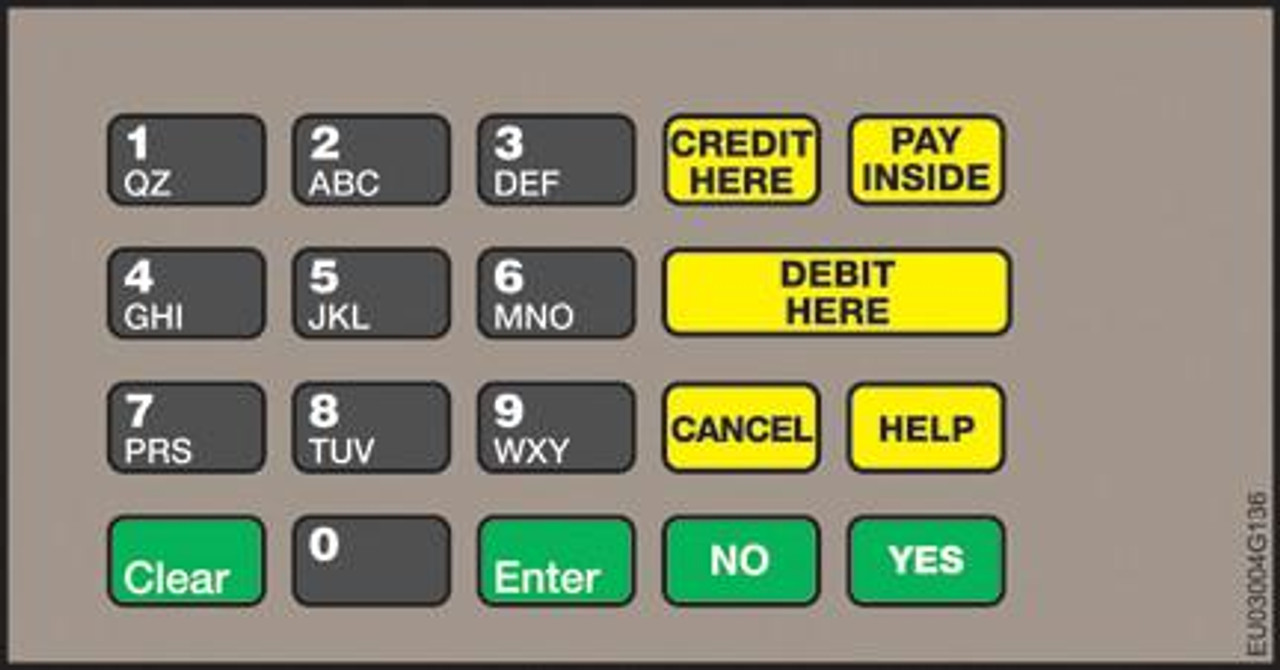 EU03004G136 - Crind Keypad Overlay BP