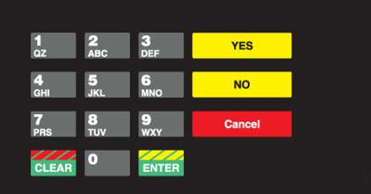 EU03004G129 - Crind Keypad Overlay