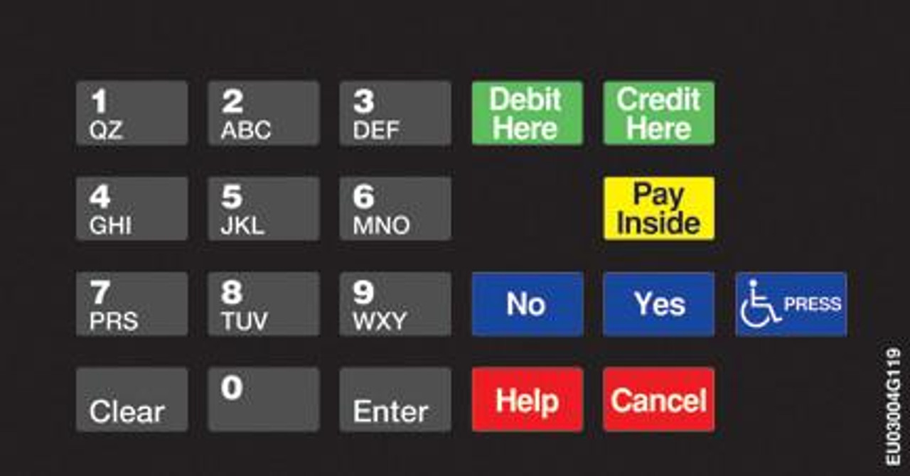 EU03004G119 - Crind Keypad Overlay Hess