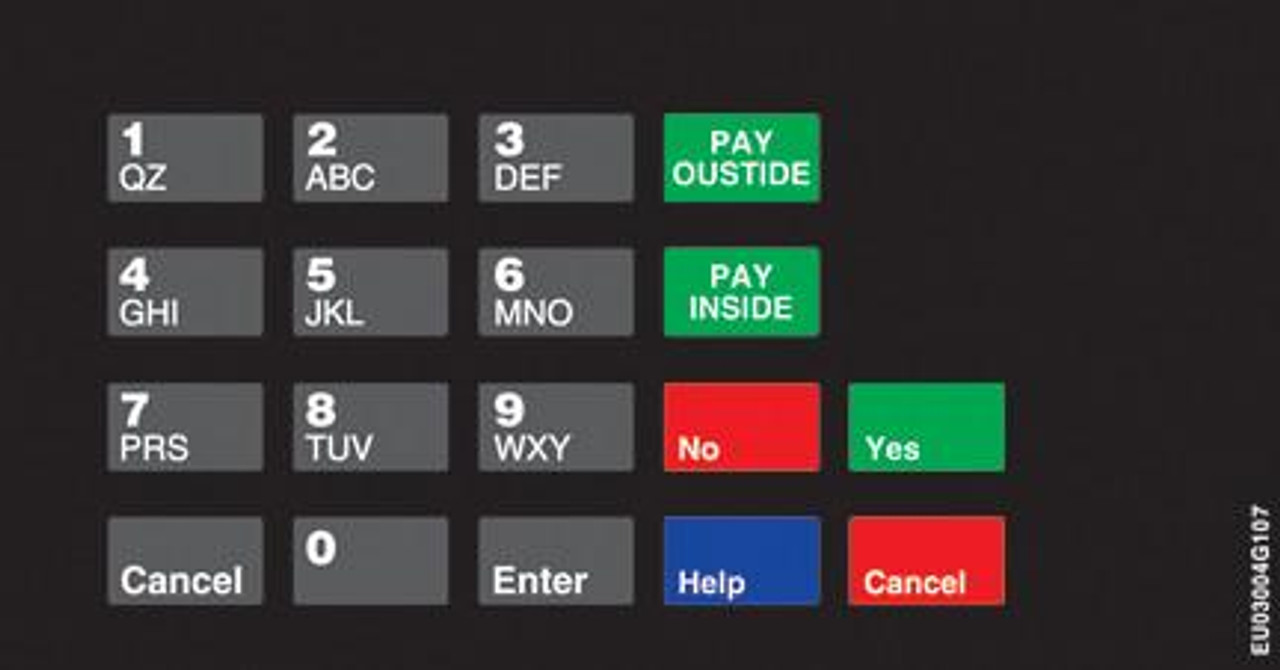 EU03004G107 - Crind Keypad Overlay Sinclair