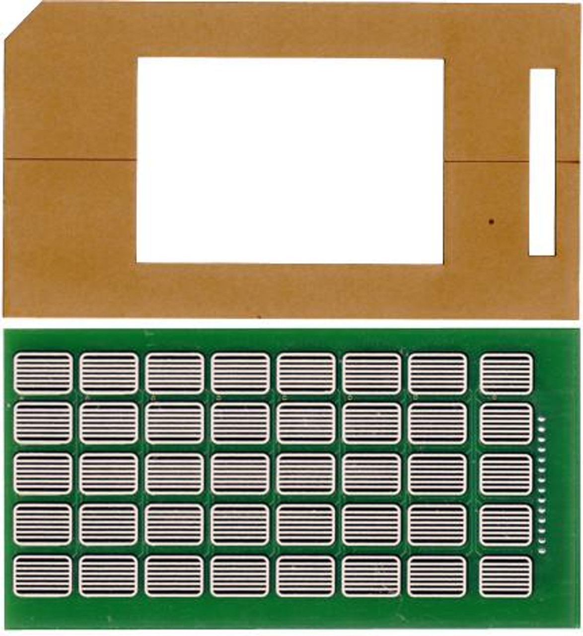 M06975K001 - Alpha Numeric Keypad Kit includes M00141B003 and Adhesive Spacer