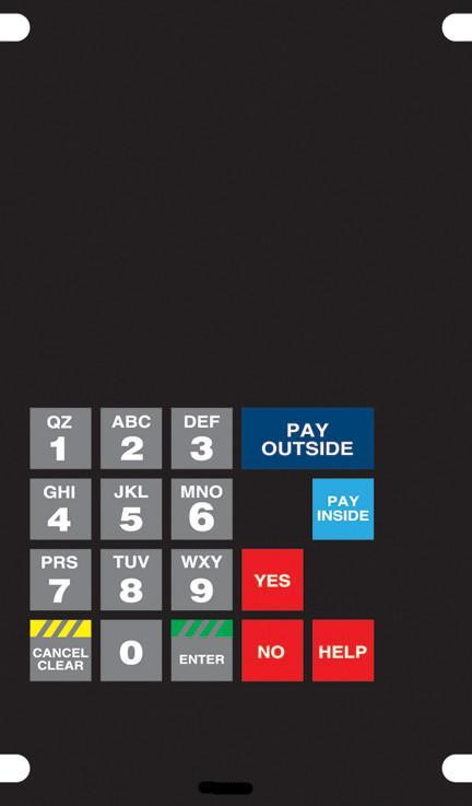 073-422282 - 4x6 Keypad Overlay