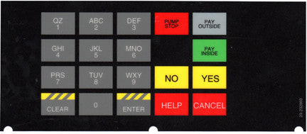 023-232840 - 4x6 Keypad Overlay