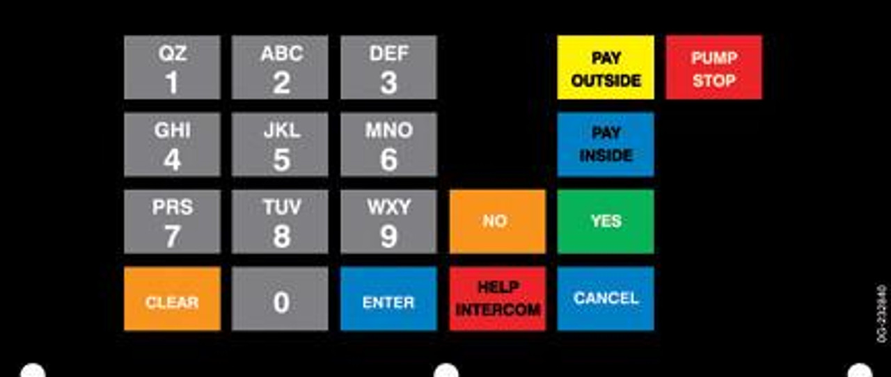 00G-232840 - Keypad Overlay