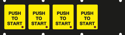 XXX-132830 - 1x5 Keypad Overlay