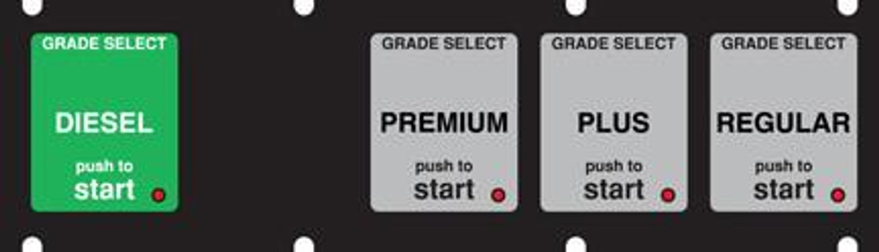 235-132830 - 1x5 Keypad Overlay