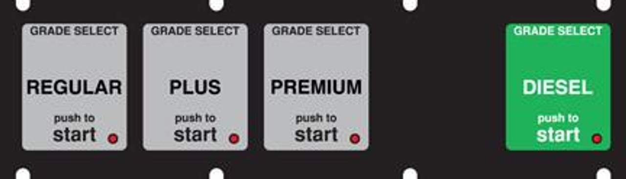 232-132830 - 1x5 Keypad Overlay