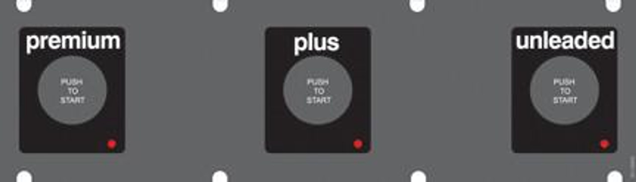 038-132830 - Marathon 1x5 Push to Start Keypad Overlay