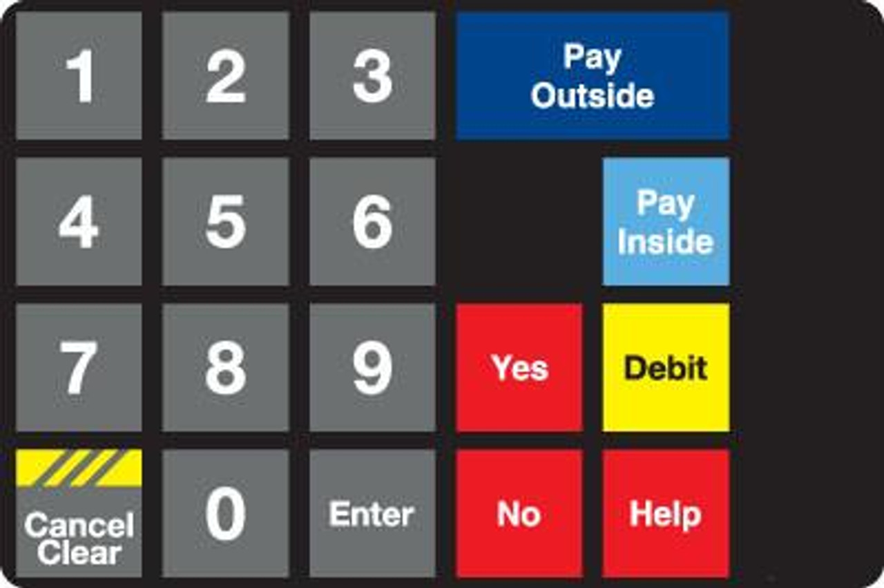 067-233689 - Keypad Overlay