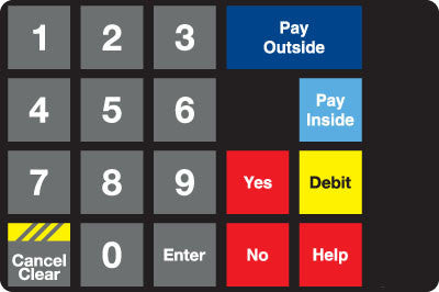 067-233689 - Keypad Overlay