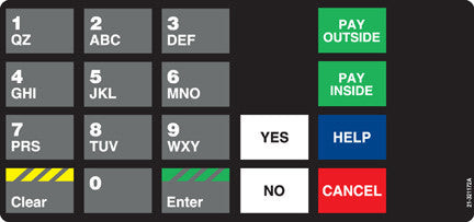 021-321172A - 4x6 Keypad Overlay