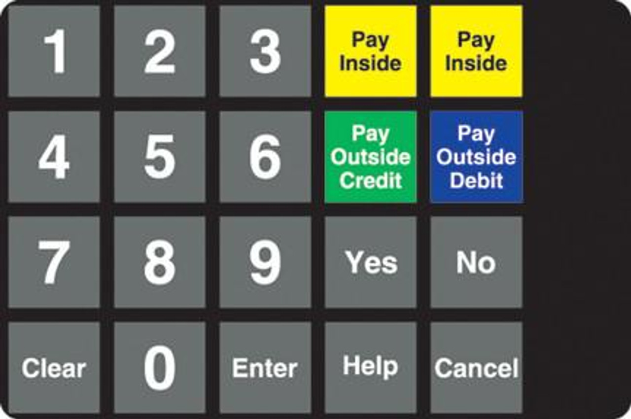 202-233689 - Keypad Overlay