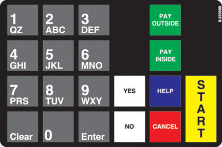 008-233689 - Keypad Overlay