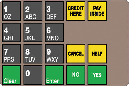 002-233689 - BP Keypad Overlay