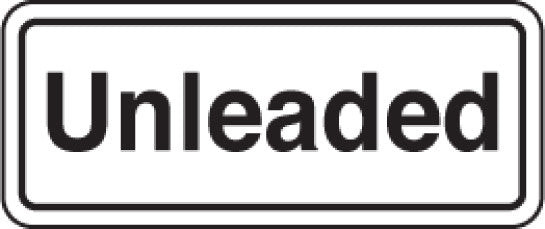 0080114-999 - Centurion TPID Unleaded Black on White
