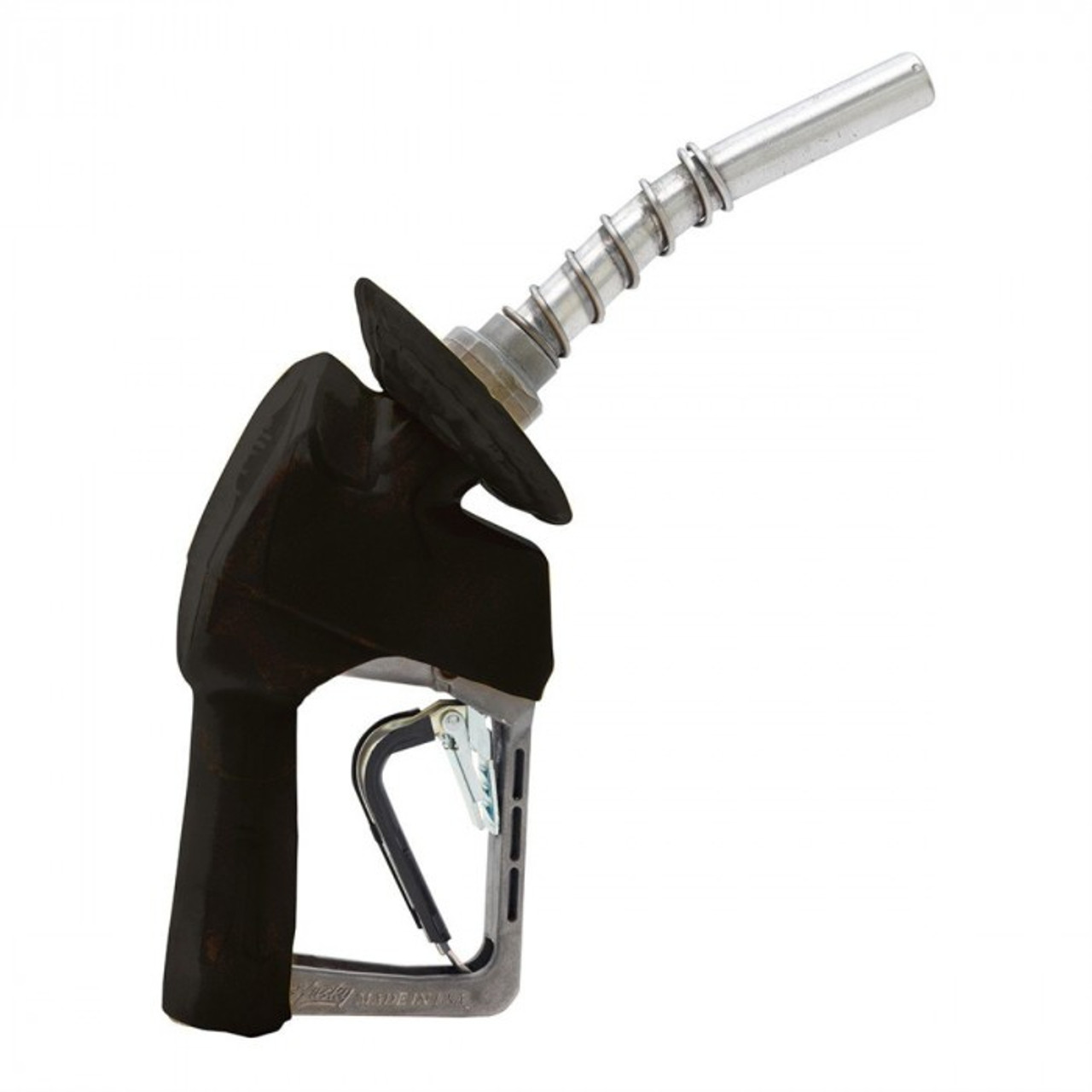 Husky XS Nozzle Unleaded with Three Notch Hold Open Clip  and Waffle Splash Guard