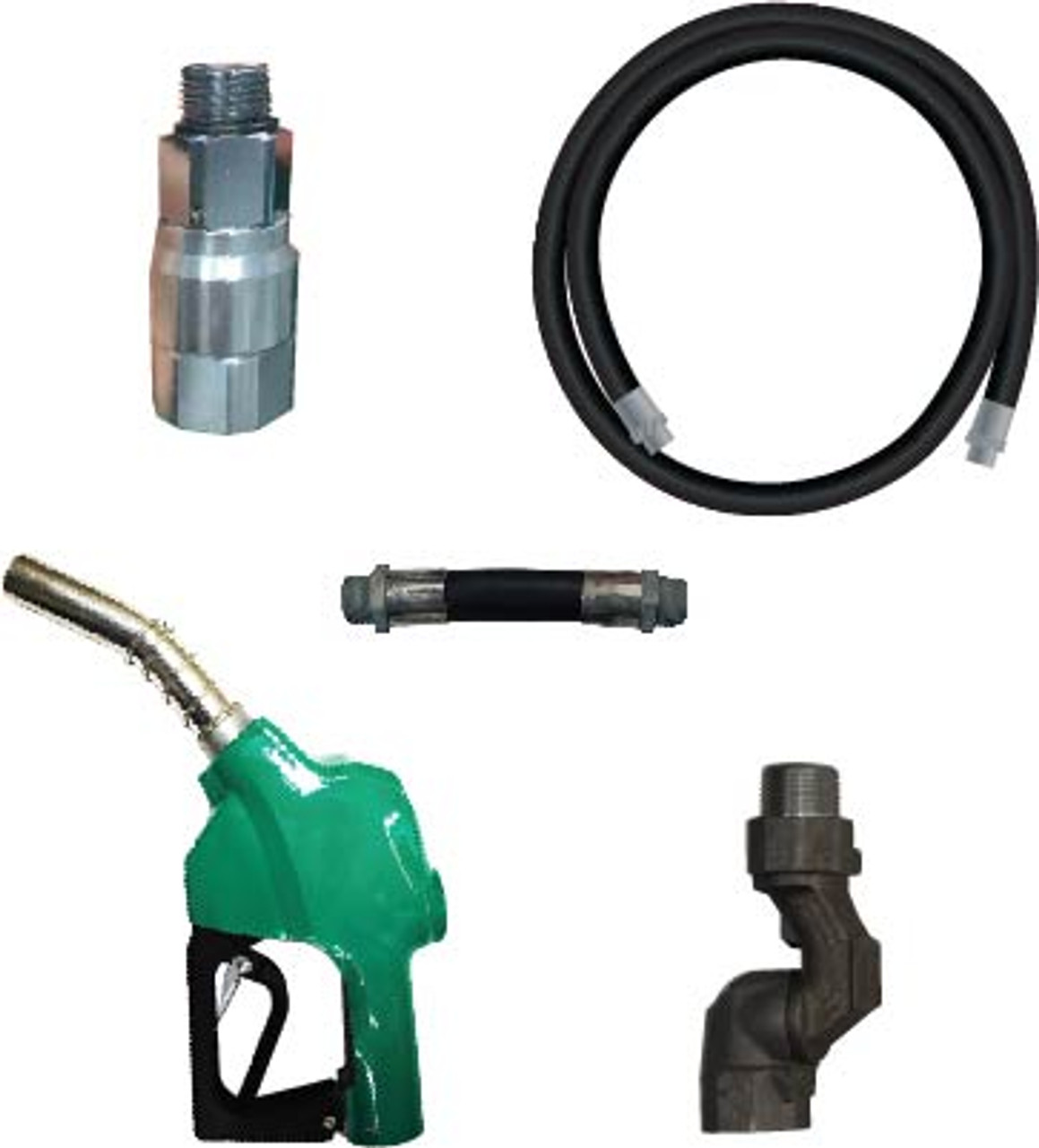 FDHK-HFD - 1" High Flow Diesel Hanging Hardware KitColor: Green