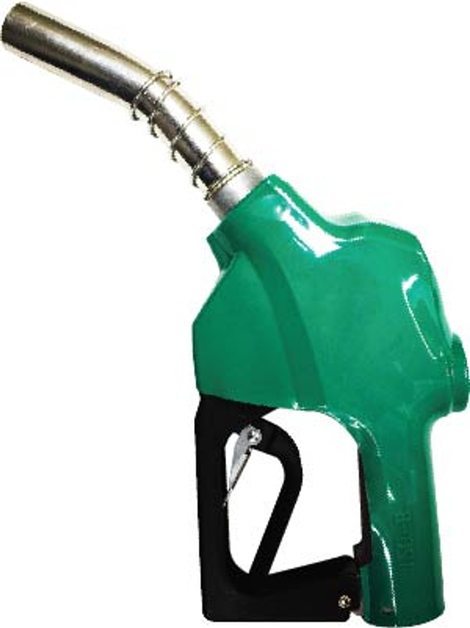 120B - 1" High Flow Diesel Nozzle with Automatic Shutoff and 2nd Check ValveColor: Green