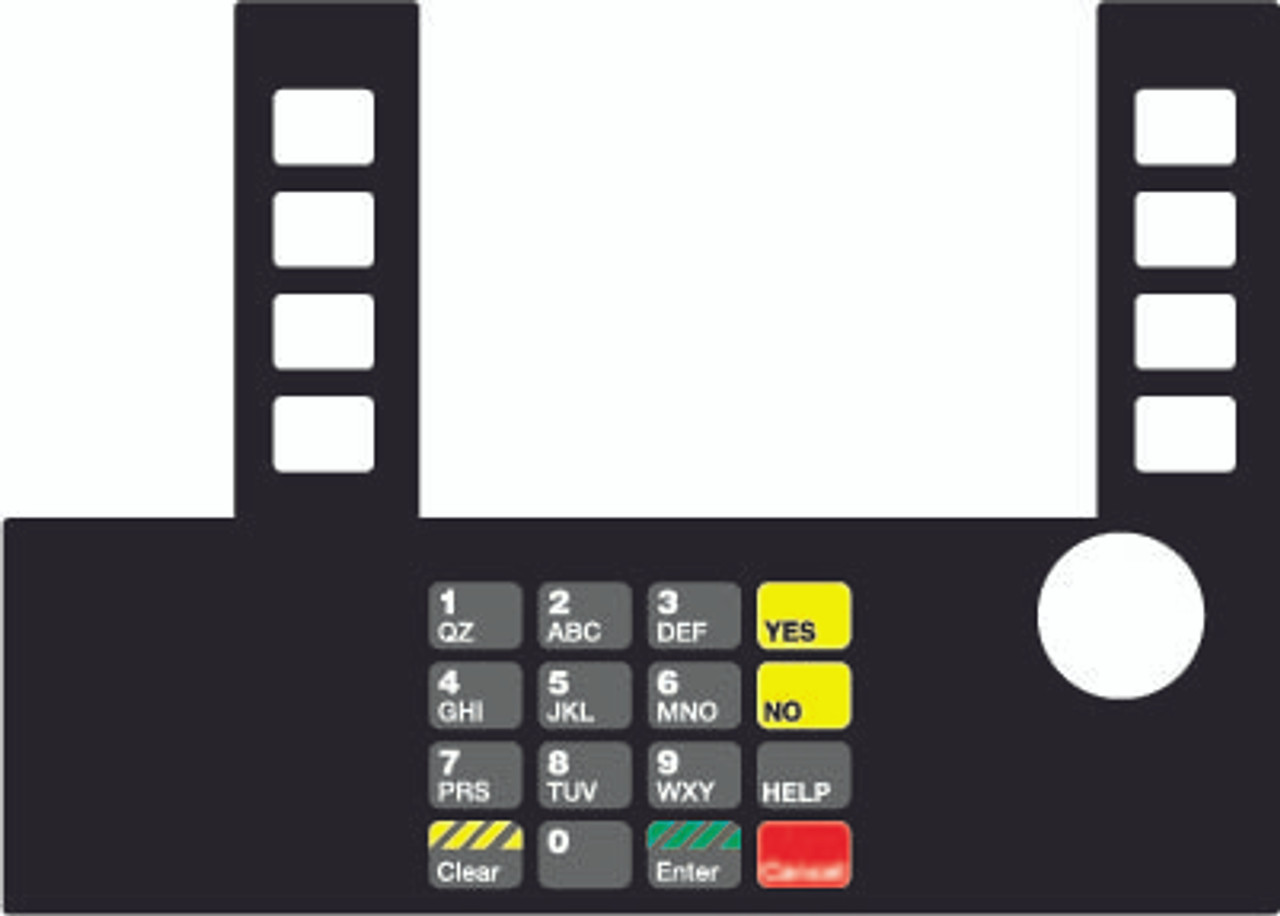 T50038-21A - Infoscreen Keypad Overlay