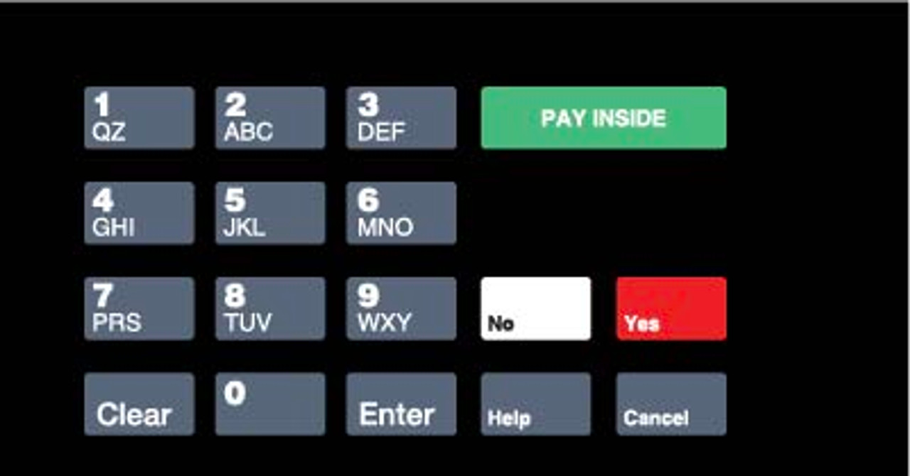 EU03004G062N - Crind Keypad Overlay Standard