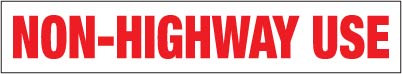 PID-NHWU - 18" x 3.25" Decal
