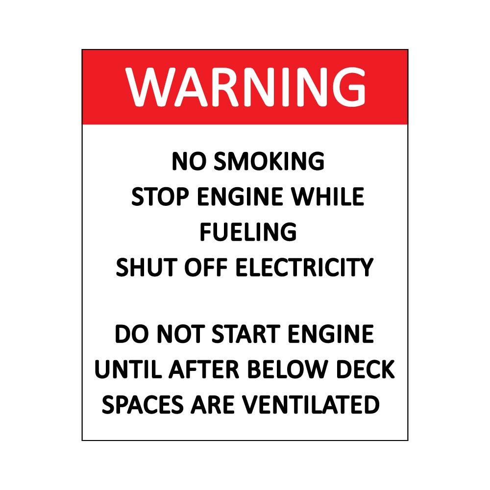 PID-GGWARN - 10" X 12" Decal