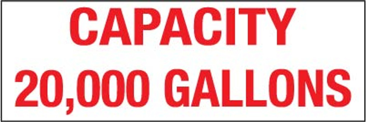 PID-20KGAL -  12" x 4" Decal