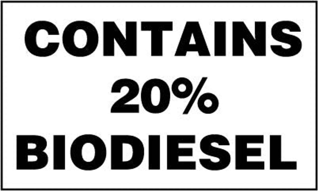 PID-BIO20 - 5" X 3" Decal