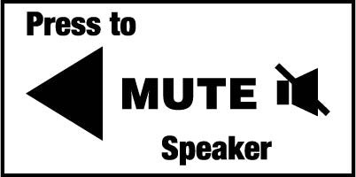 PID-MUTE - 2" X 1" Decal