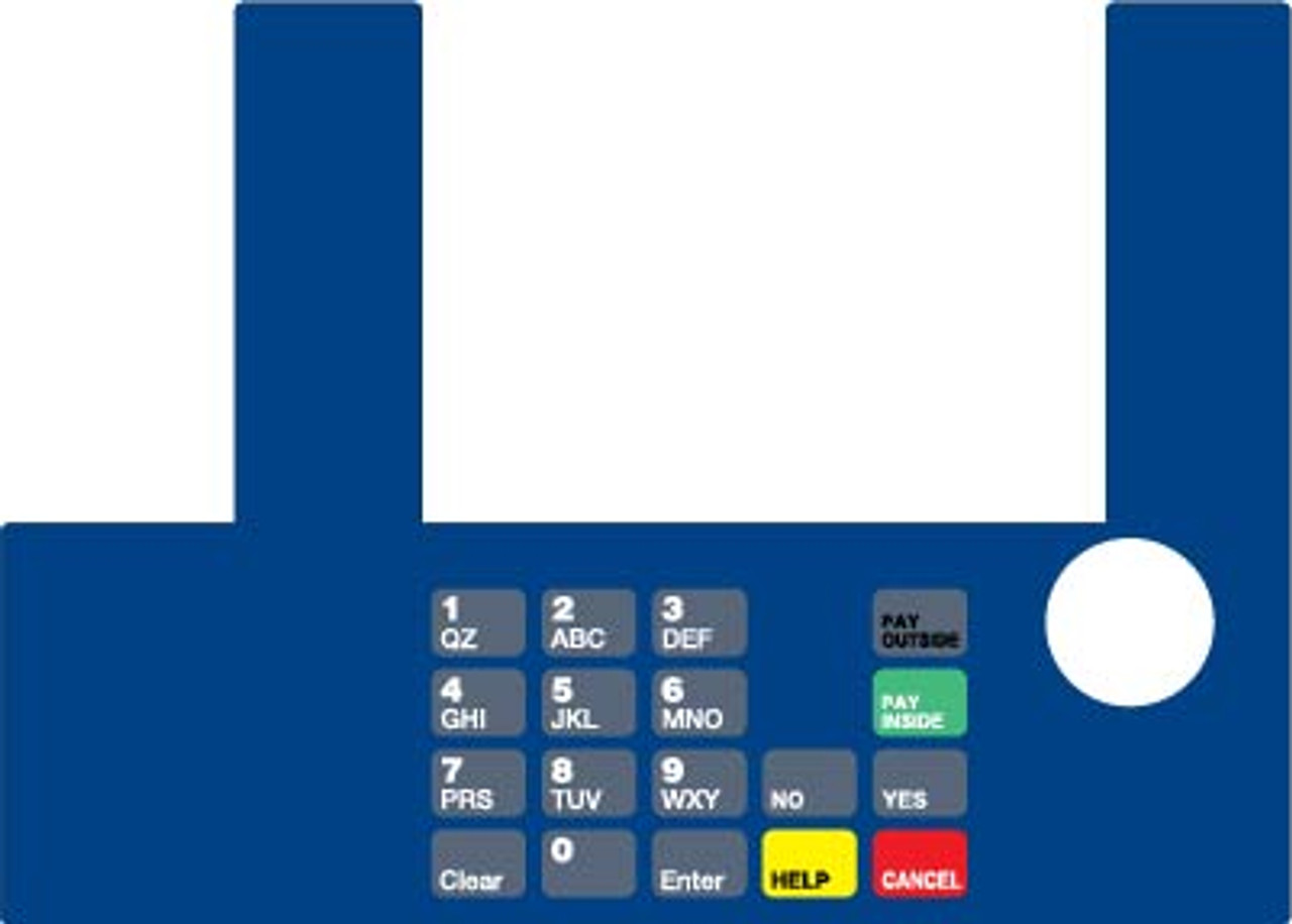 T50038-108C - Infoscreen Keypad Overlay